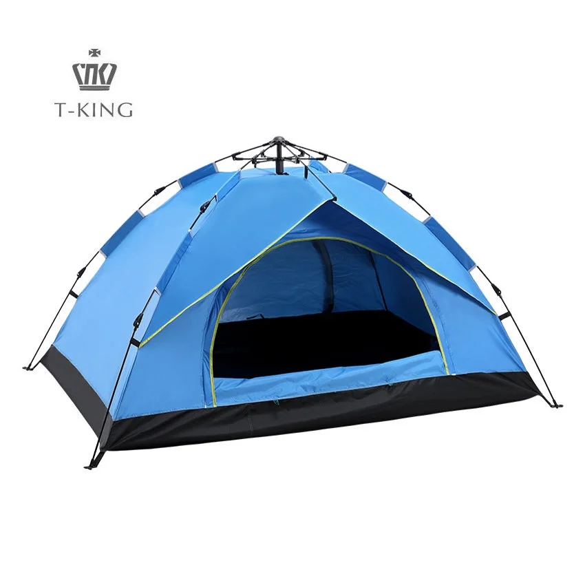 

Tking P-series Upgrade Upf 50+ Zelt Barraca 3-4 Man Tent Waterproof Family Foldable Tents Camping Outdoor, Picture color or customized
