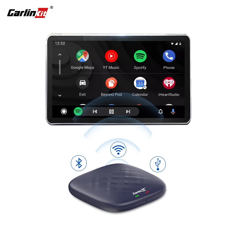 

Carlinkit New Arrival 4G + 64G Android 13 Car Play Ai Box Android Auto & Carplay Multimedia For Japan