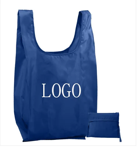 

Factory direct Customized design New Product nylon Recyclable Eco-friendly Foldable Polyester Tote Bag with logos, Customized color