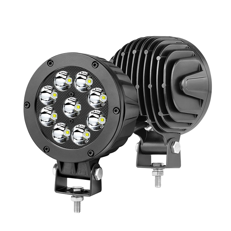 

Round  Spot Beam Driving Fog Light Base Mount Spot Beam Motorcycle Led Work Light