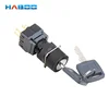 dia.16mm split type key push button switch 2position/3position waterproof switch momentary or lock 5A 250V