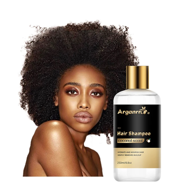 

Arganrro African Kinkly Coily And Curly 4C Hair Mint Shampoo And Conditioner For Scalp Conditions And Frizz Control