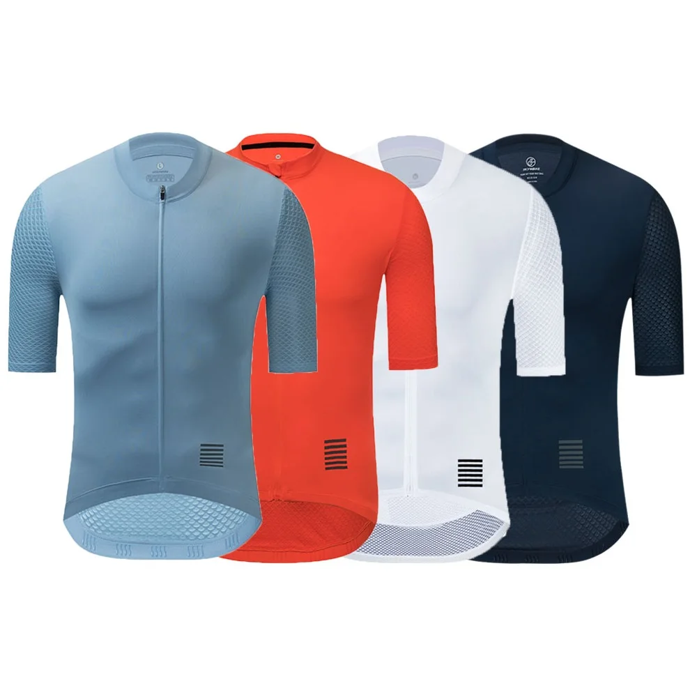 

YKYWBIKE Wholesale Sportswear Clothing Short Sleeve Bike Clothes Seamless Technology Cycling Jersey
