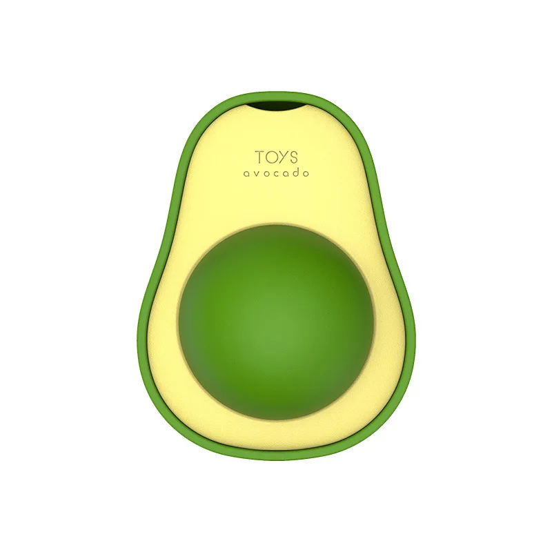 

New Arrival Avocado Shape Catnip Ball Toy Fun Cat Pet Toy