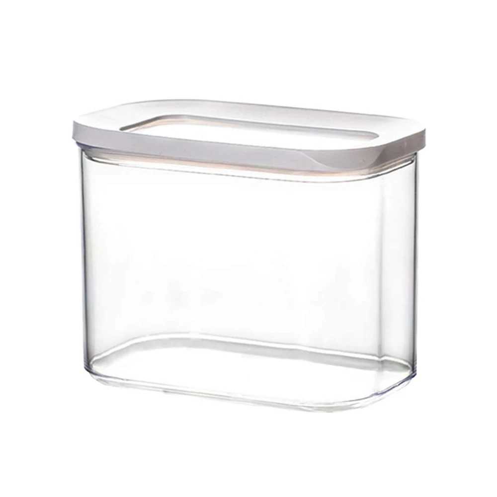 

1000ml Plastic Airtight Food Storage Container BPA - Free Food Storage Boxes For Kitchen & Pantry, White