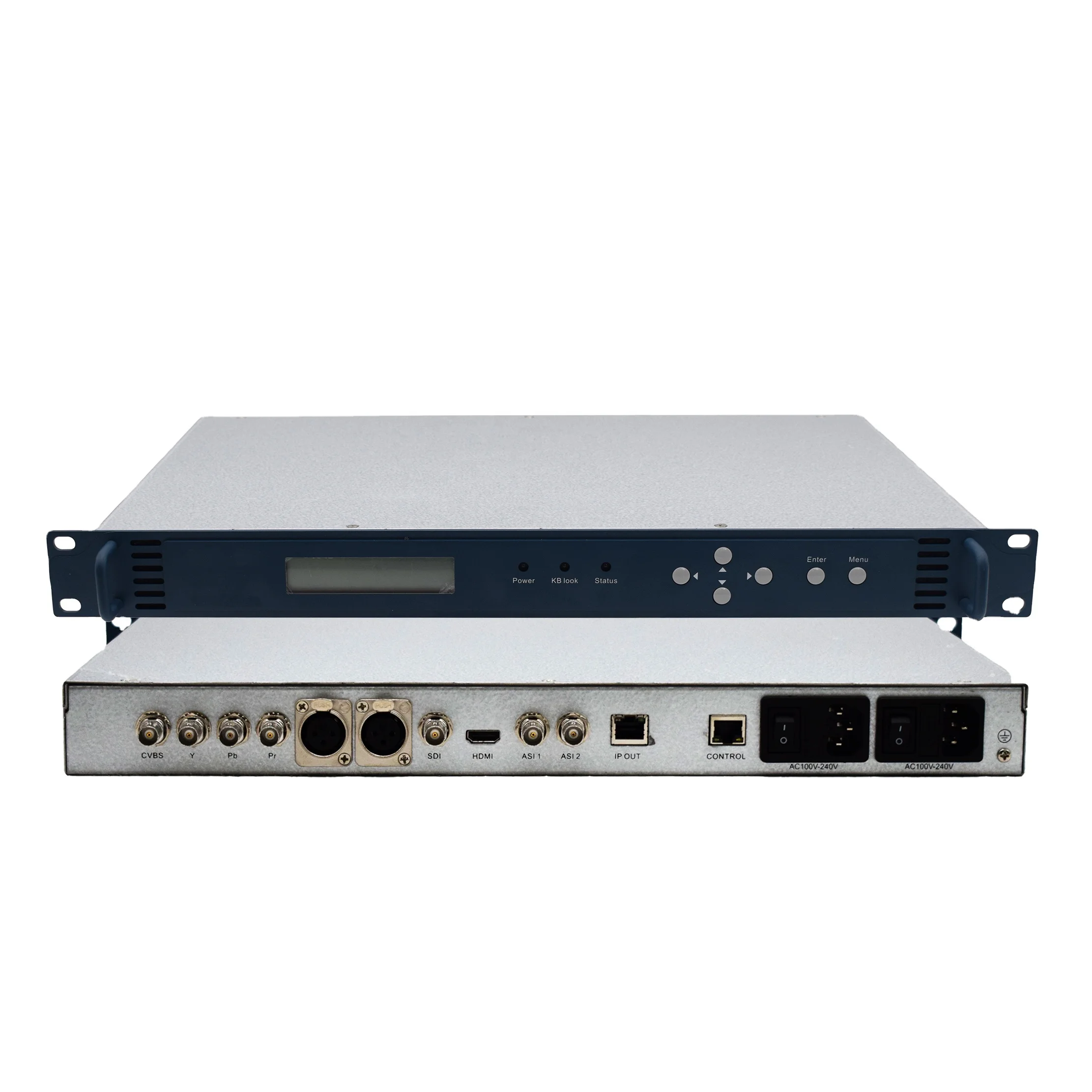 

(ENC3411S) broadcasting single channel MPEG2 H.264 HD SD ip video isdb-t encoder with one-seg and main stream output simultaneou