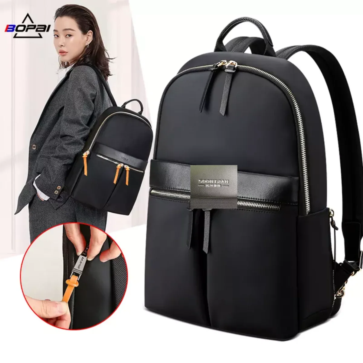 Laptop Ladies Business Women Backpack 