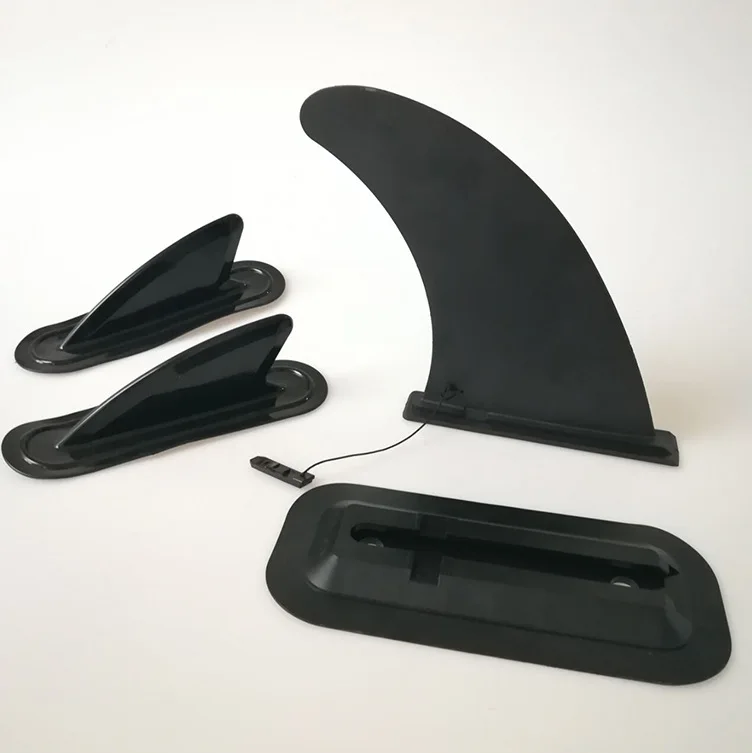 

New paddle board fins surfboard accessories SUP base removable, Black
