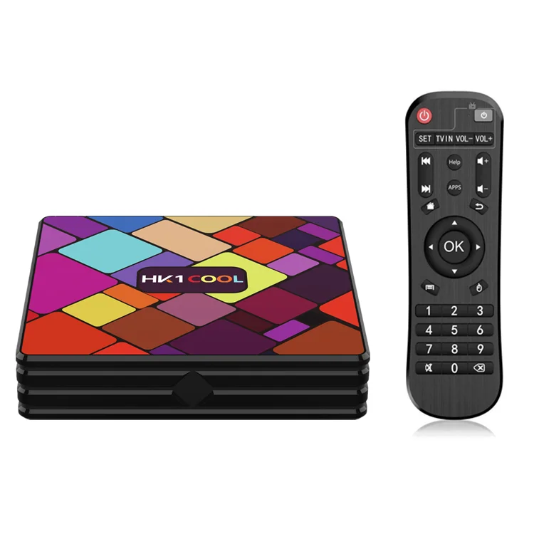 

Newest Design HK1 Cool 4gb 5G wifi Android9.0 the latest and Power chip RK3318 4K HD Smart Android TV Box Better than X96mini