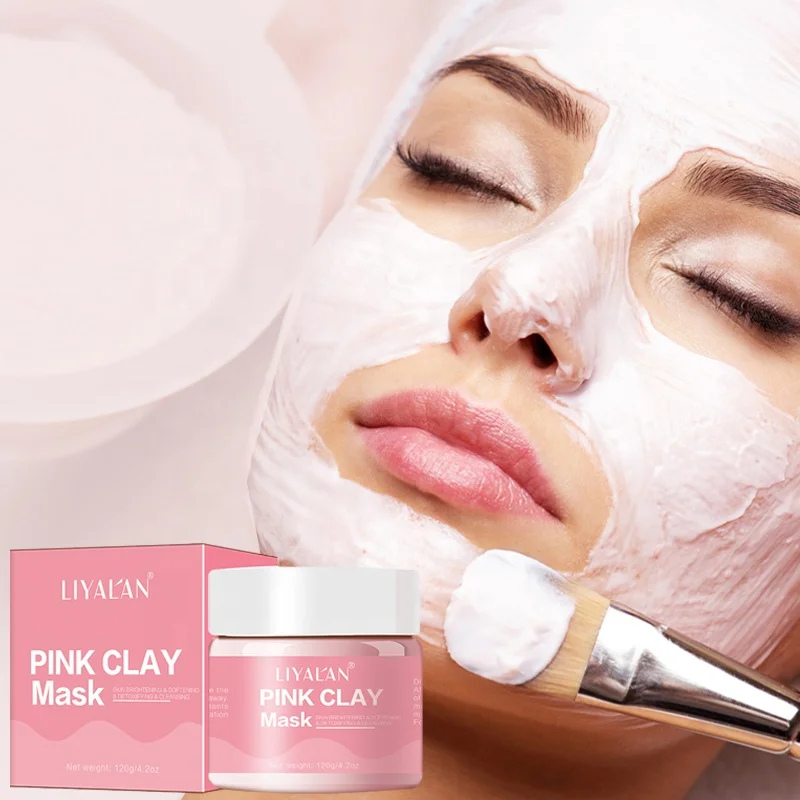 

Australia Hot Deals Private Label Facial Pore Cleansing Whitening Natural Organic Bentonite Kaolin Rose Pink Face Clay Mud Mask