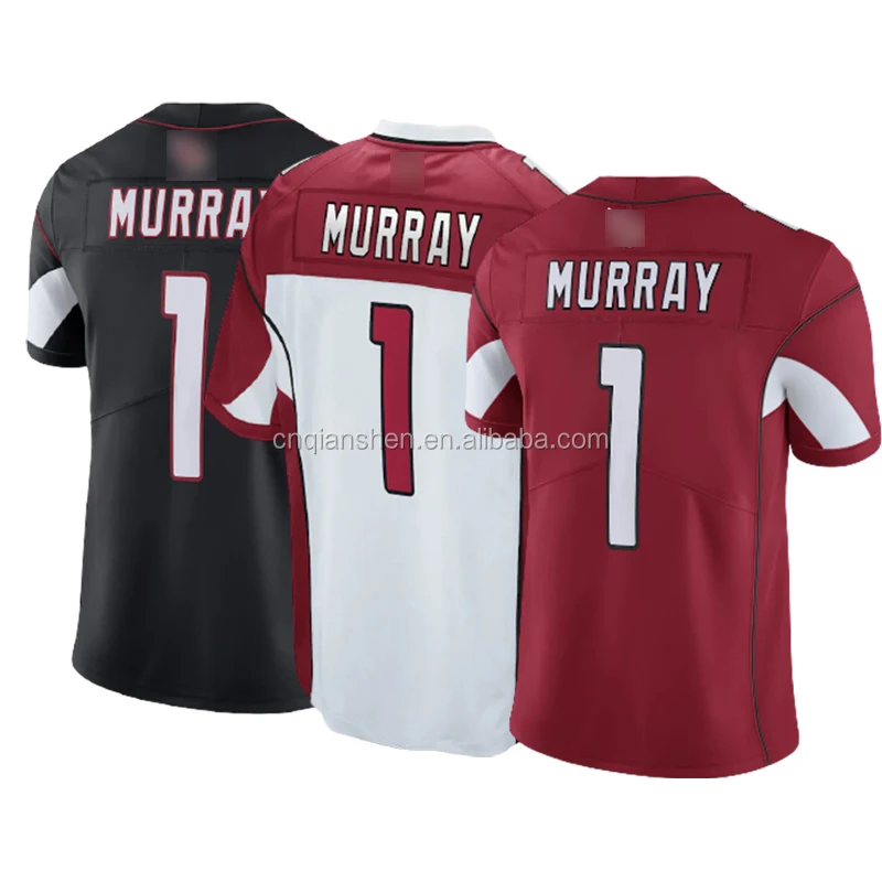 

Kyler Murray 1 American Football Club Uniform Jersey High Quality 3D Embroidery Mens T shirt Wear Drop Shipping Wholesale