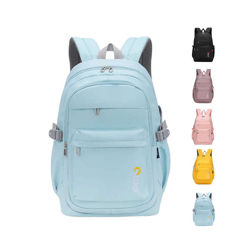 

Casual and fashion style soft backpack light weight mochila for teenager stress reduct backpack for student, 5colors