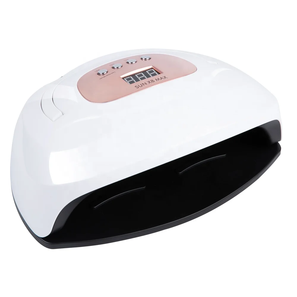 

2021 Newest Two hand SUNX8 Max 57PCS LED New 150w LED UV Nail Dryer, White