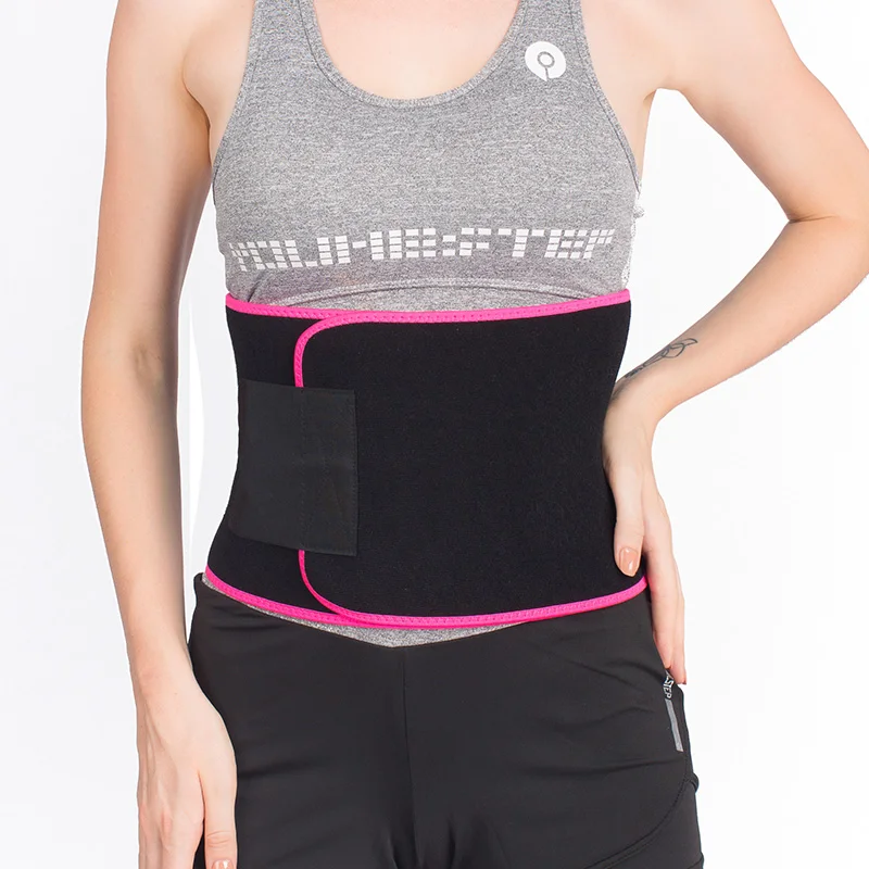 Men Women Neoprene Waist Trimmer Belt Weight Loss Sweat Band Wrap Slimming Fat Tummy Stomach Sauna Sweat Belt For Gym Fitness