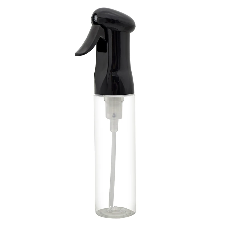 

80ml mini plastic spray bottle fine Trigger water mist spray bottle Reusable continuous mist spray bottle, Black white