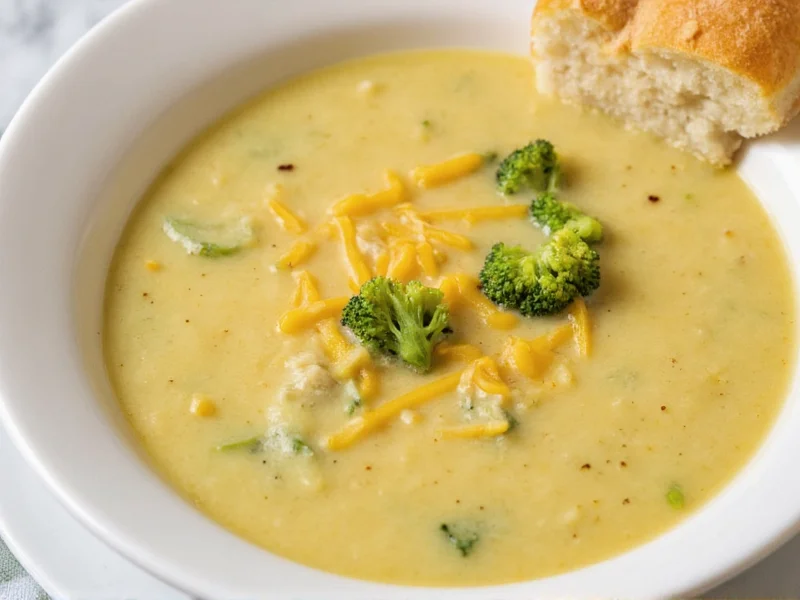 Cheddar Broccoli Soup Calories: Facts & Nutrition Breakdown