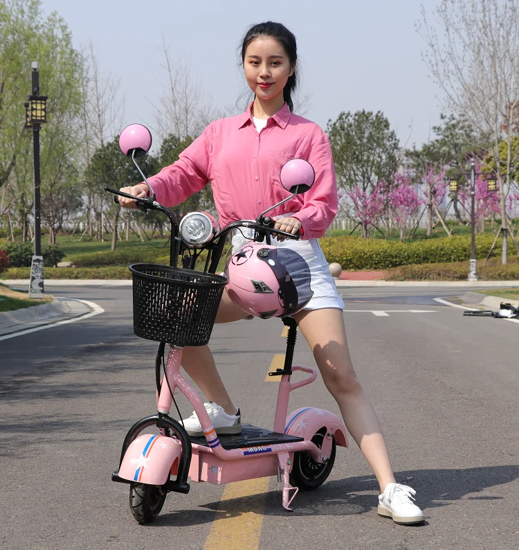 

Fashion 48V 12Ah 300W Italy folding city coco 2 wheel Electric Scooter