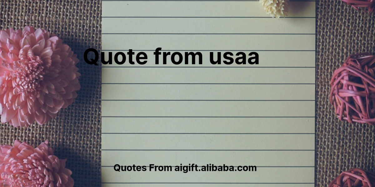 quote from usaa