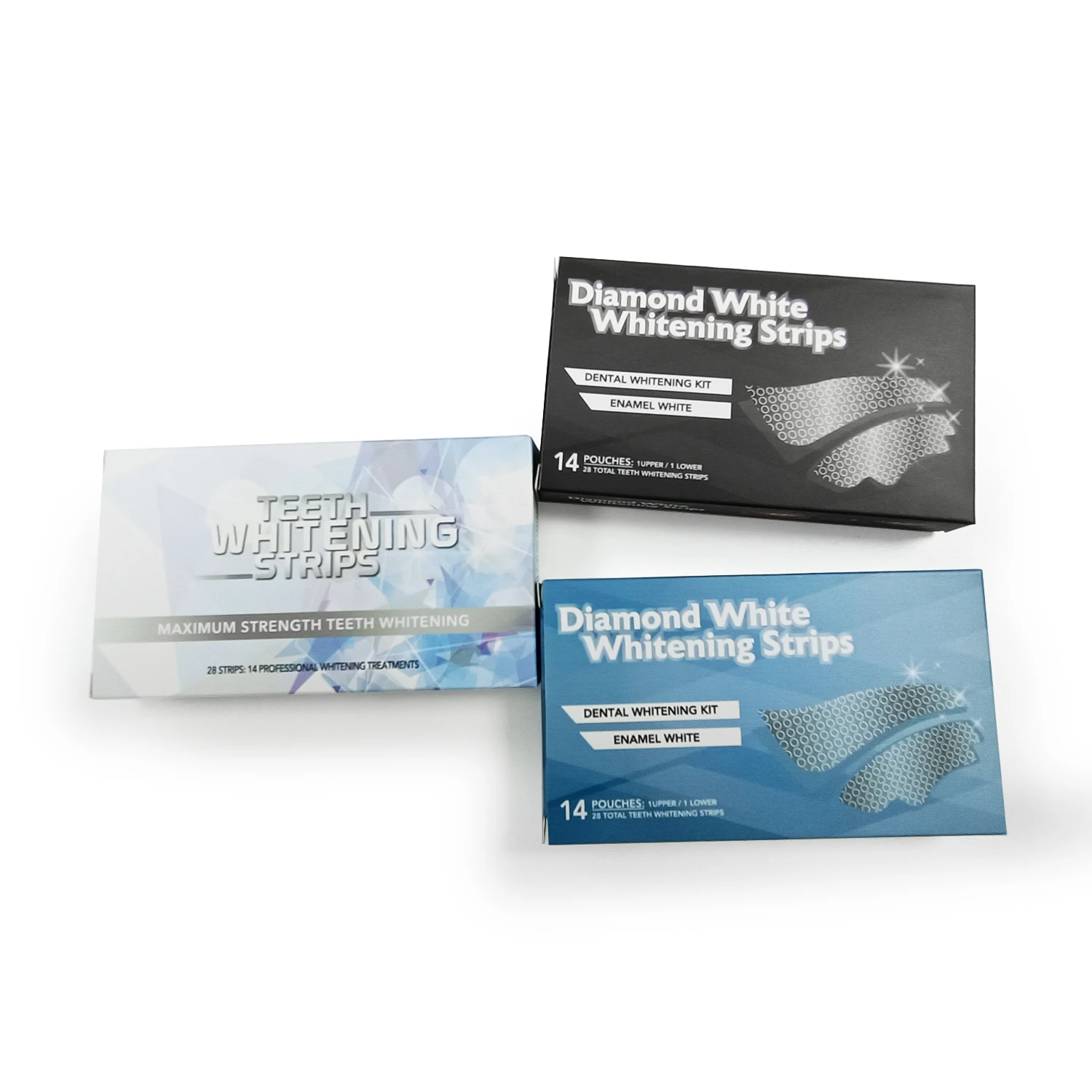 

100% Effective Non Peroxide Activated Charcoal Tooth Whiten Gel Teeth Whitening Strips, Custom