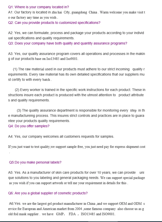 FAQ