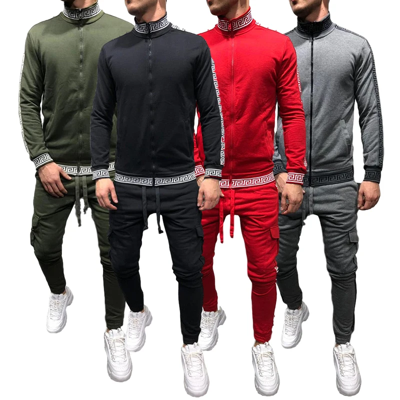 

Oem Quick Dry Mens Sportswear Gym Tracksuit For Men