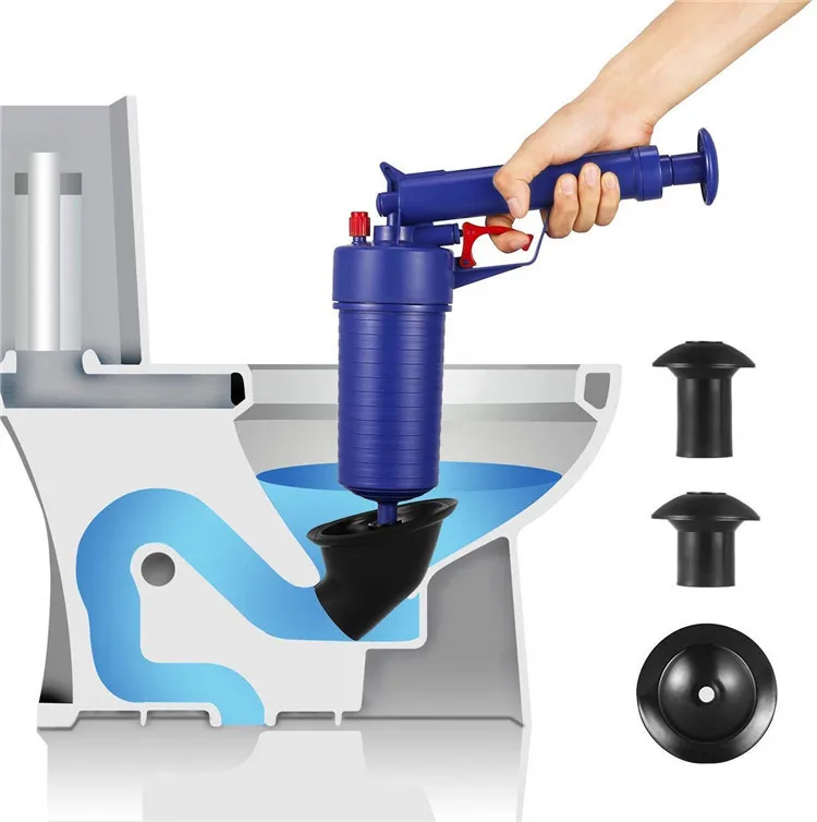 
Drain blaster air Powered plunger gun High Pressure Powerful drain clog remover 