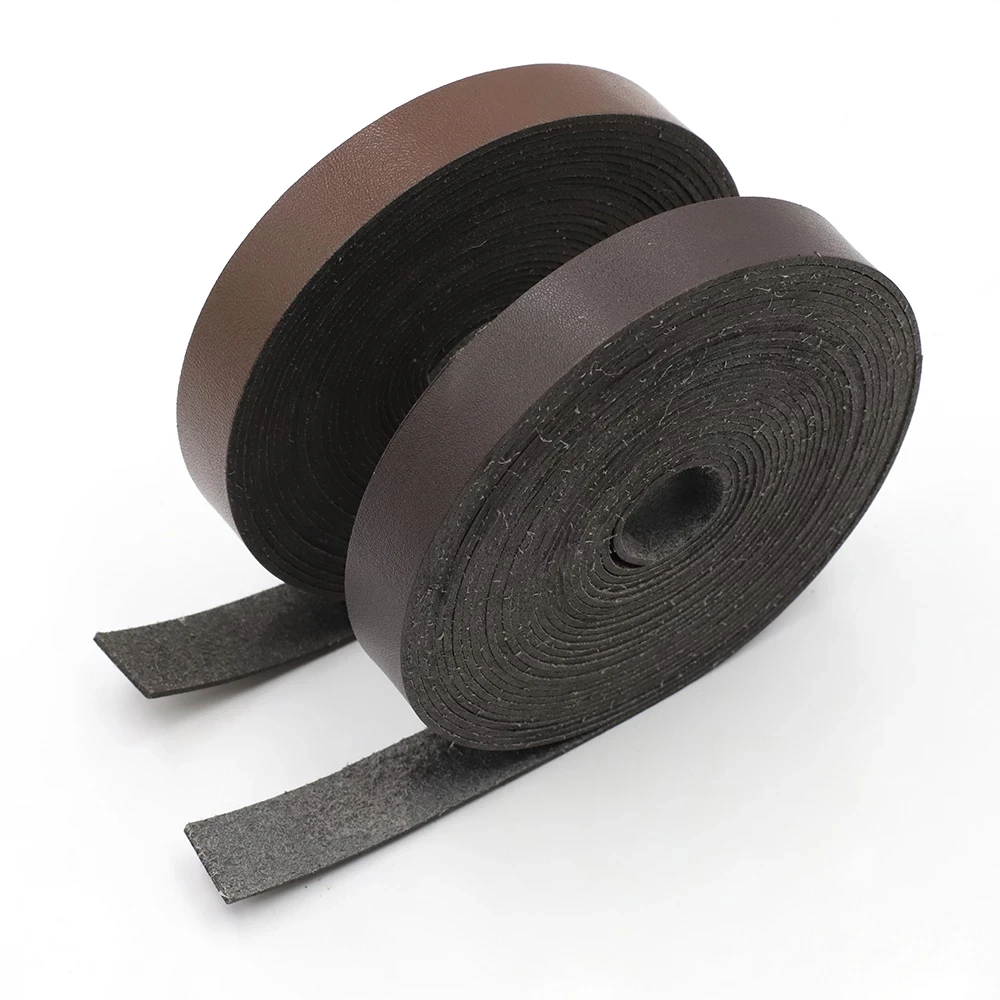 

5M PU Leather Strip DIY Handmade Detachable Bag Strap Handles Belts Accessories Crossbody Handbag Shoulder Replacement, Black/white/coffee/tan/red