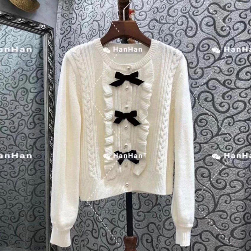 

HOLLTOLL2020 fashion lace light European and American style temperament Women sweater