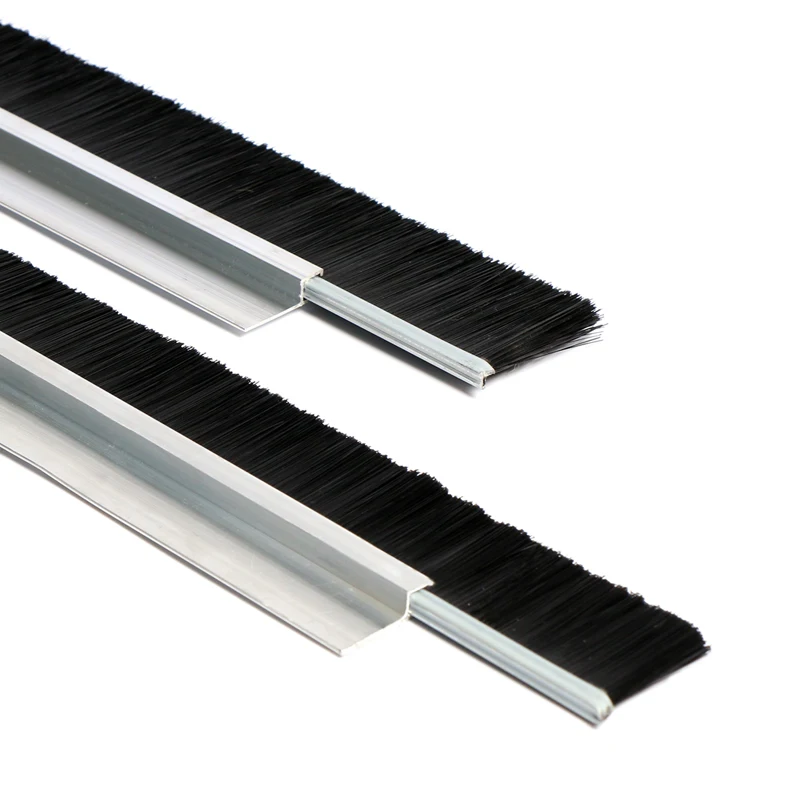 Industrial New Plastic Strip Brush Door Bottom Brush Strip