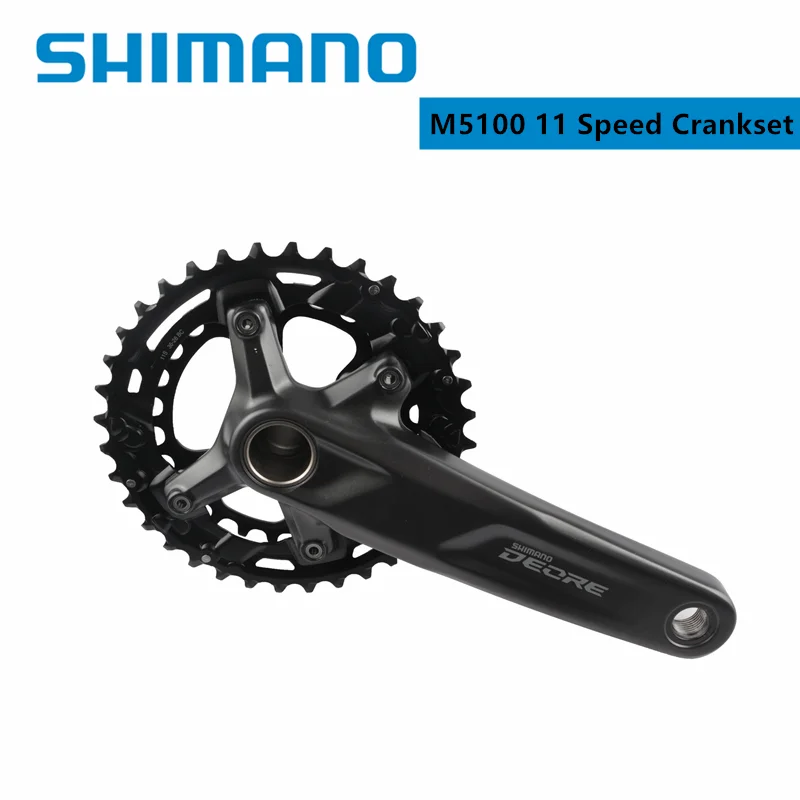 

Shimano Deore M5100 170/175 36-26T 32T 1x11 2x11 Speed Mountain Bike Bicycle Crankset Aluminum Alloy MTB Arm Crank With BB52