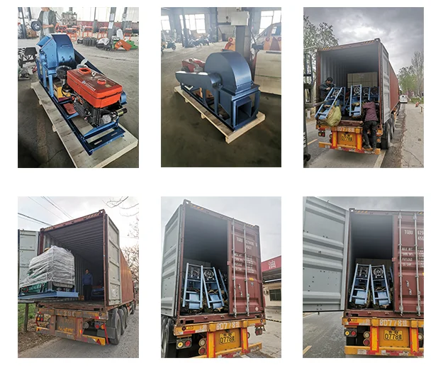 Zhongxiang high electric power wood chipper