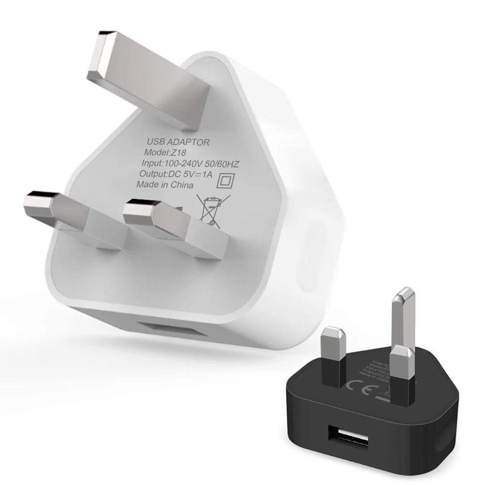 

Fast Adapter USB Port 3 Pin Plug UK Charger for i phone