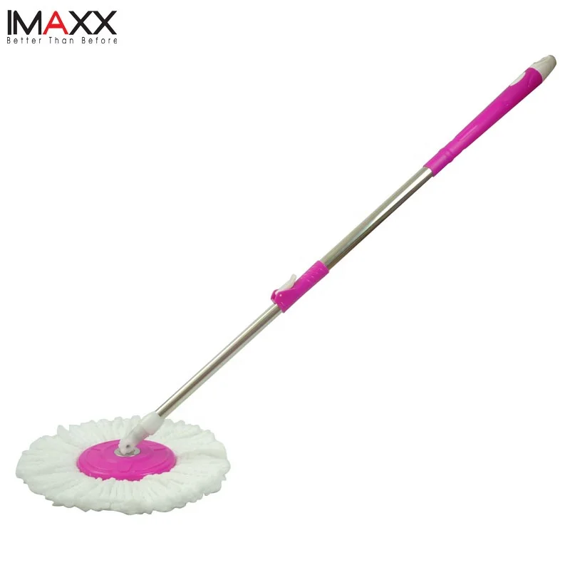 

360 Degree Spin stainless steel magic mop replacement handle, Green