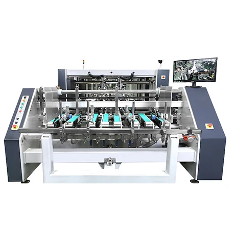 
Handle Applicator MEGAFOLD 1650SL High speed automatic folder gluer Machine 