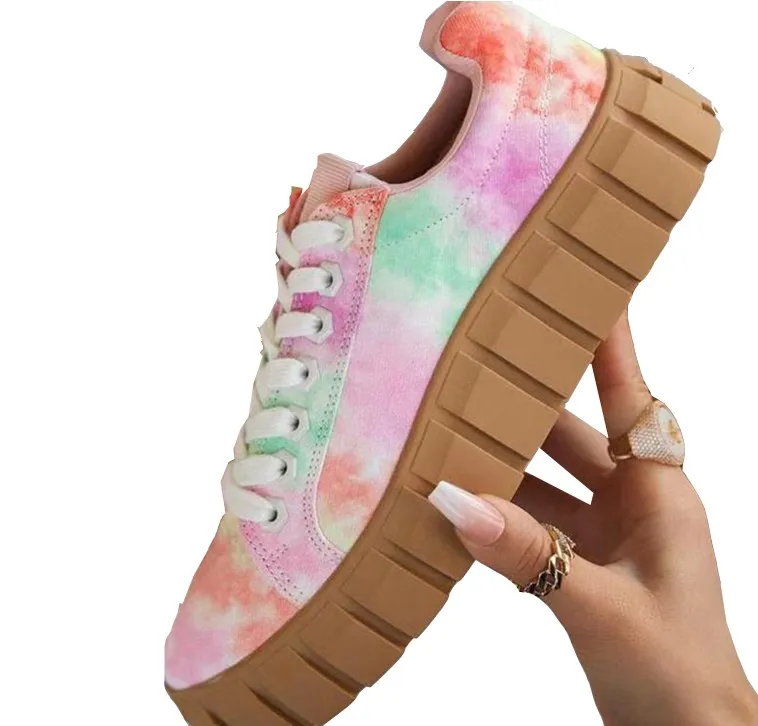 

2021 new fashion sneakers women casual shoes platform canvas skateboard shoes walking and running shoes