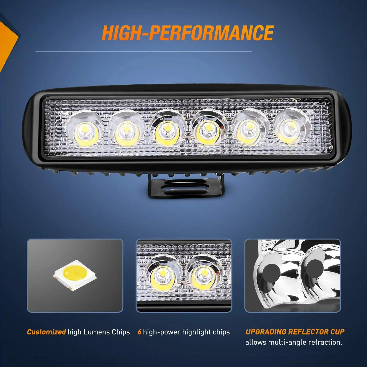 18watt Offroad Led Work Light /flood Light Led Driving Light Pods For ...