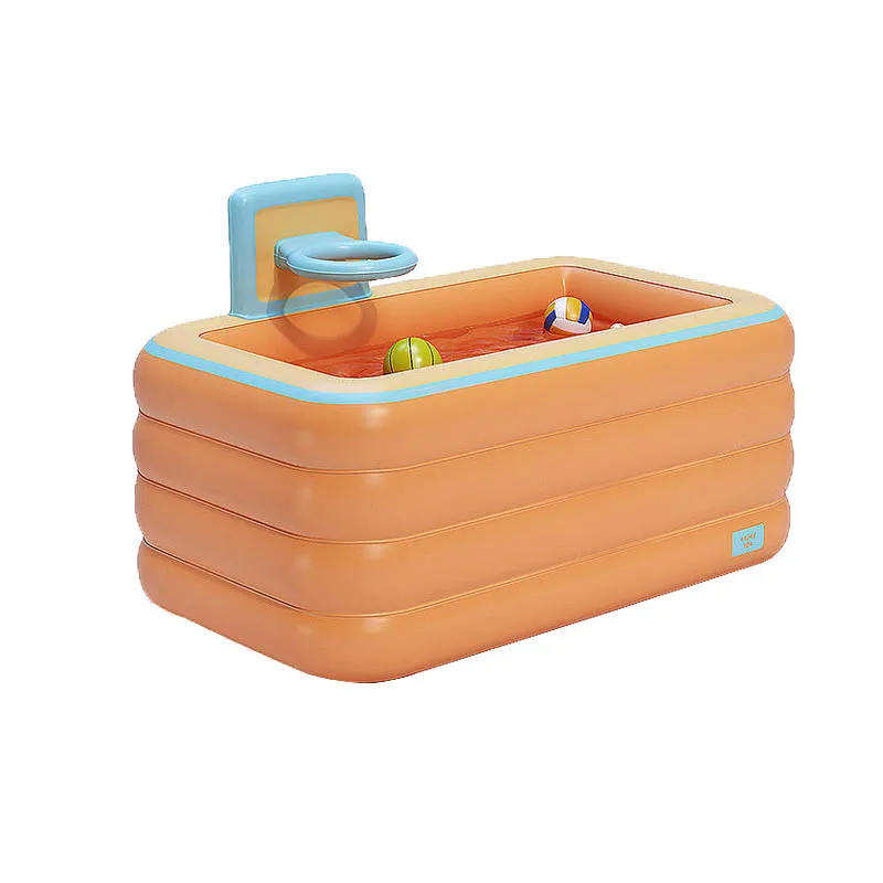 

Large Capacity Blow up Family Kiddie Pool Indoor Outdoor Garden Inflatable Swimming Pool