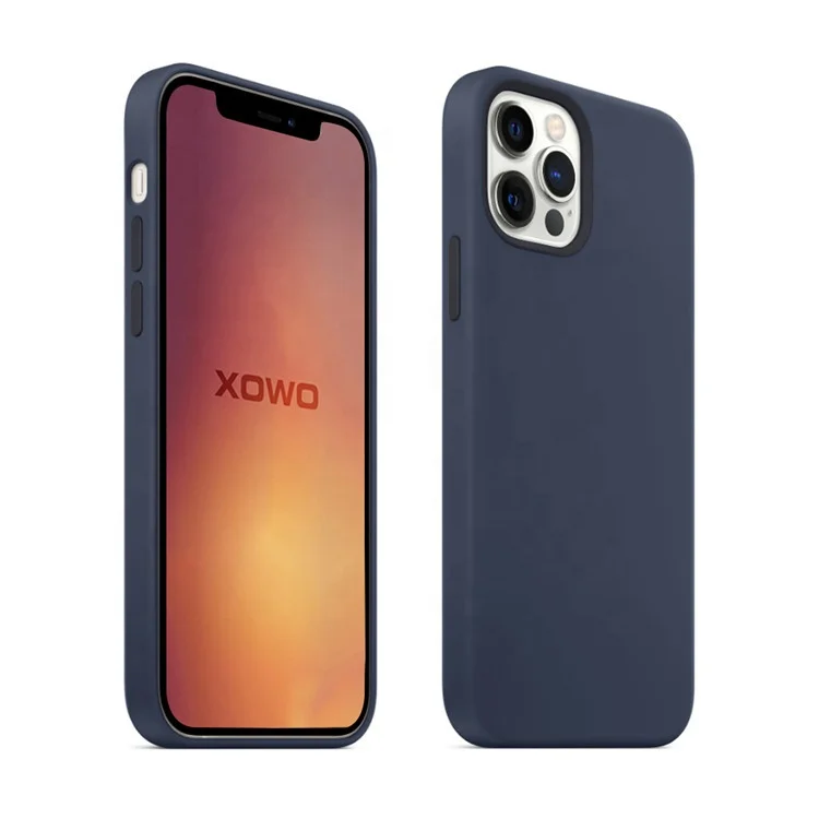 

2020 New Released Silicone Rubber Full Body Protection Shockproof Cover Case Drop Protection Case for iPhone 12, Multiple colors