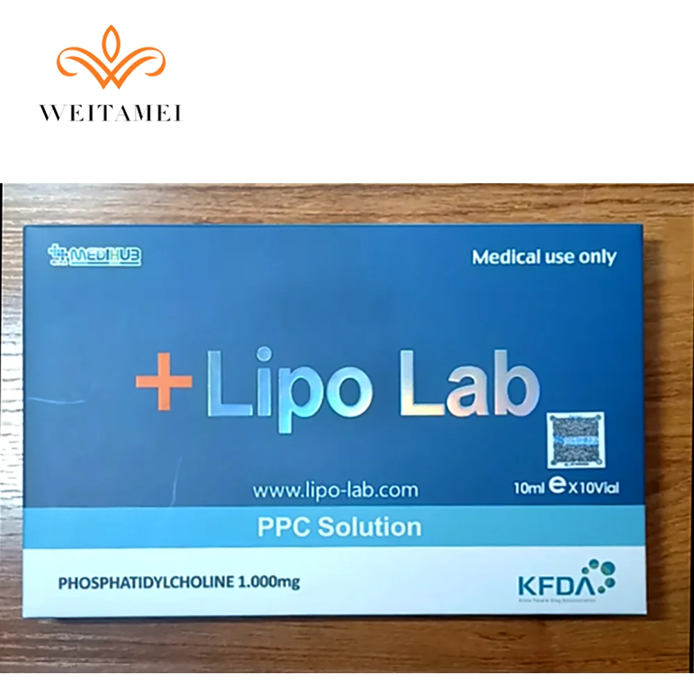 

Hot Sale Lipo Ppc Slimming Solution Fat Dissolving Lipolysis Injection Lipo Lab, Transparent