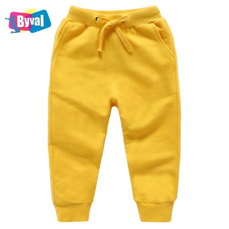 

Bulk Wholesale Casual Baby Training Pants Toddler Sweat Pants Long Baby Girls Boys Jogger Pant Kids Customized Printed Logo, Customized color