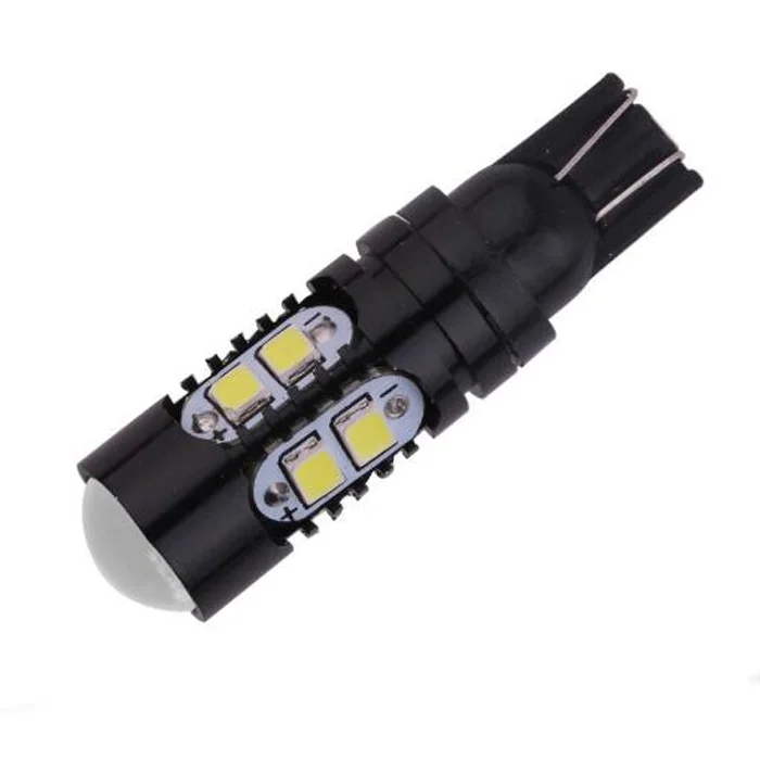 T10 LED Lights 2835 10-SMD T10 W5W LED Bulb Interior Replacement Side Lights 168 194 2825 Wedge Bulbs