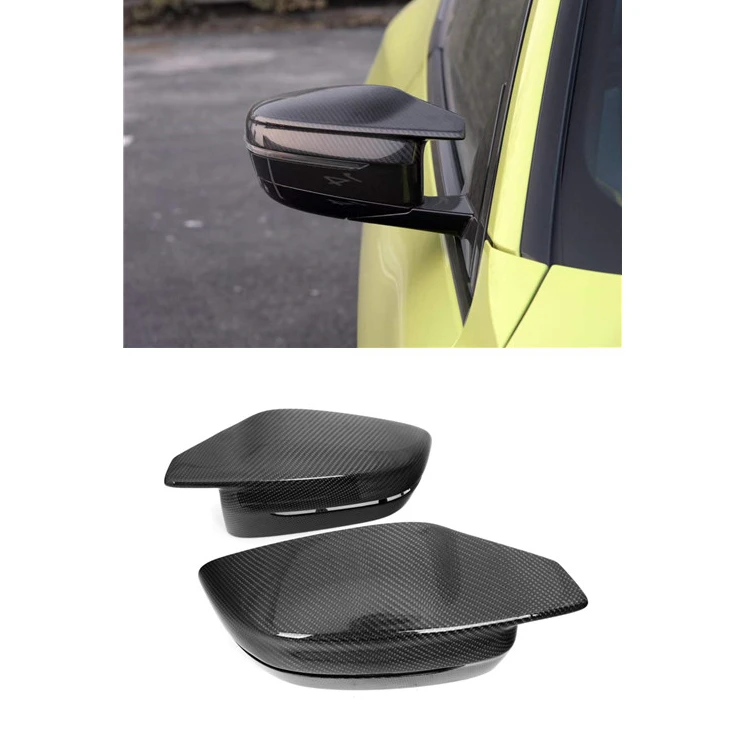 G80 Carbon Fiber Mirror Side Cover for BMW G80 G82 M3 M4 2021+  G87 M2 2023+ Replacement Rearview Mirror Cover