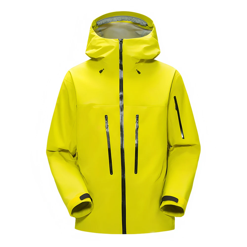 Lightweight Waterproof Mountain Hiking Raincoat Hood