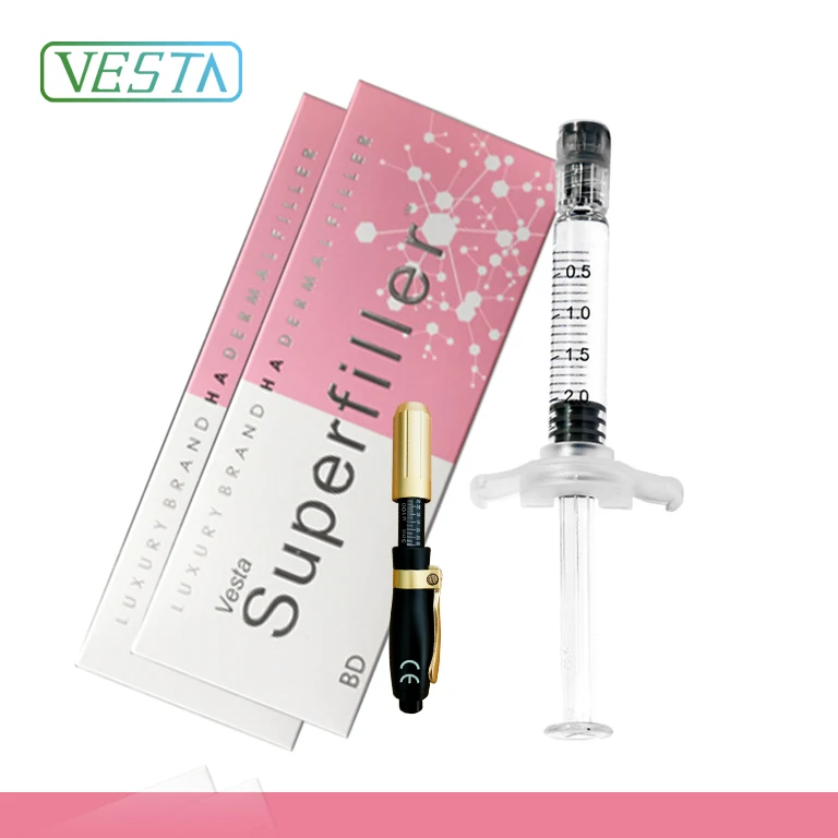 

Best Gel Fillers Syringe and Needle for Lip Filler Non Allergic Skin Filling Hylauronic Pen Filler