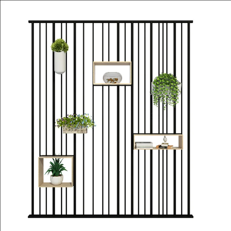 

Simple modern tie Yi partition screen office reception room creative shelving dining room decorative partition screen frame