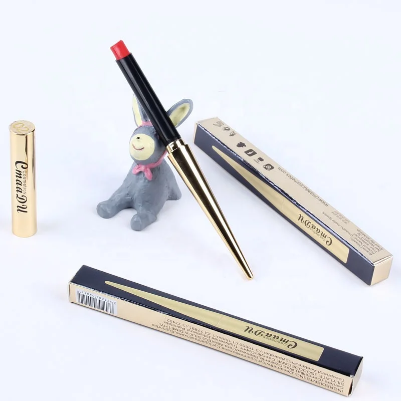 

2020 Good Quality New Luxury Low MOQ Glossy Bullet Matte Lipstick Private Label, 12 colors