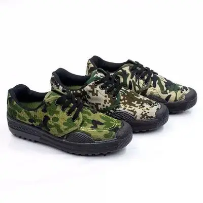 

2021 New low-top liberation shoes for military training outdoor mountaineering work camouflage shoes, As photo