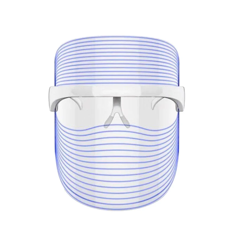 

Colorful Light Therapy Led 3 Colors Shield Mask Photorejuvenation Equipment Facial Skin Beauty