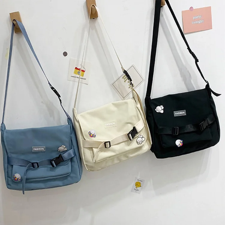 

Newest Designer Messenger Bag Crossbody Shoulder Adjustable Shoulder Strap Messenger Bag For Women, Black, blue, white