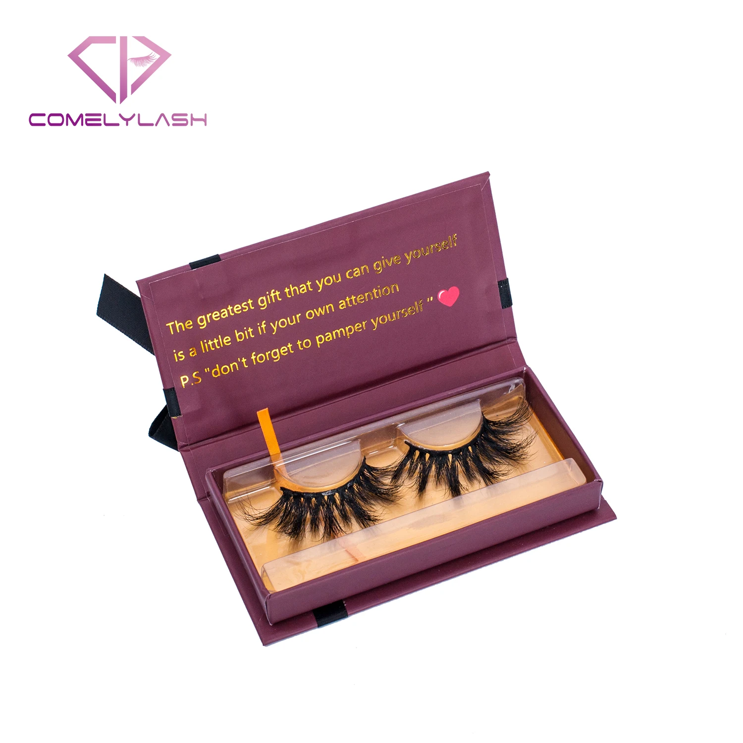 

Wholesale Custom Eyelash 100% Real Mink Fur Mink Eyelashes Natural 3D False Eyelash Mink, Natural black